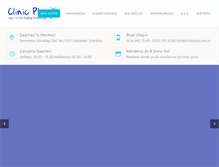 Tablet Screenshot of clinicplus.com.tr